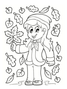 Coloriages d'automne à imprimer gratuitement