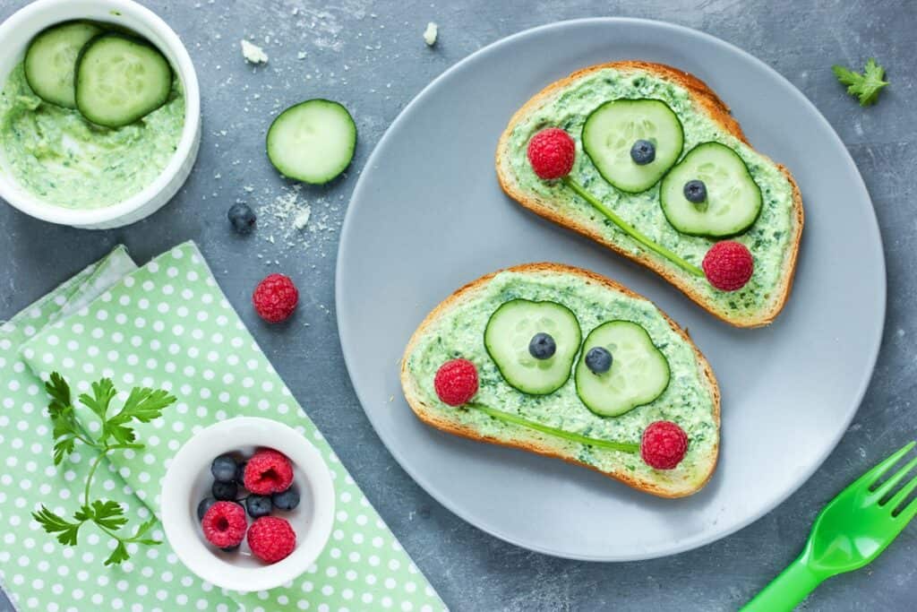 food art amusant pour enfant