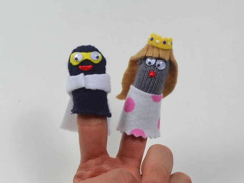 Tuto : Réaliser des marionnettes pour les doigts, par Mademoiselle M