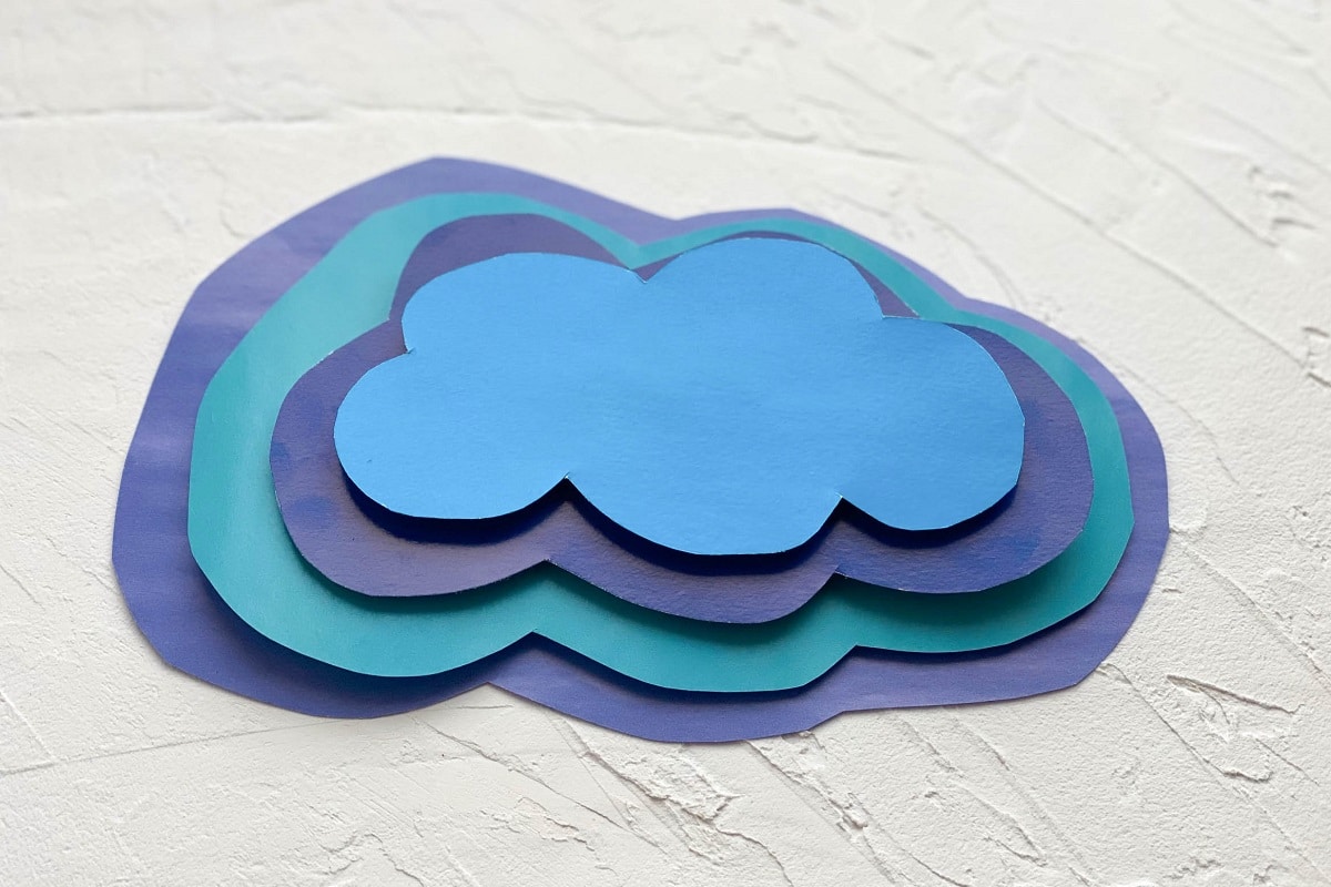 Bricolage nuage : 2 idées simples