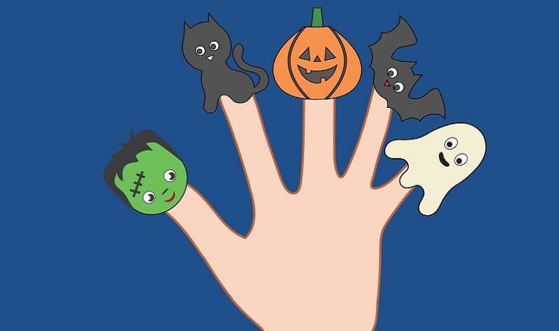 Marionnettes à doigt d'Halloween imprimables, modèle de bricolage,  téléchargement d'Halloween en PDF, kit de bricolage d'Halloween, cadeau d' Halloween pour les enfants, préscolaire d'Halloween -  Canada