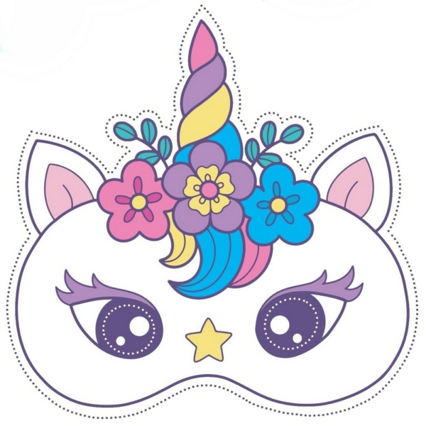 masque de licorne