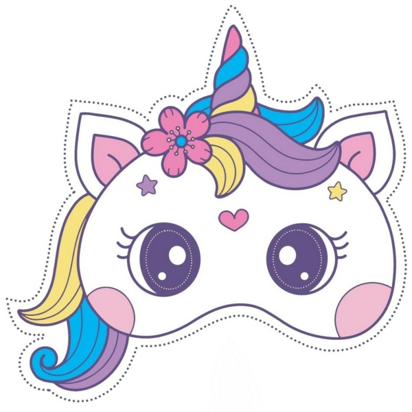 masque licorne