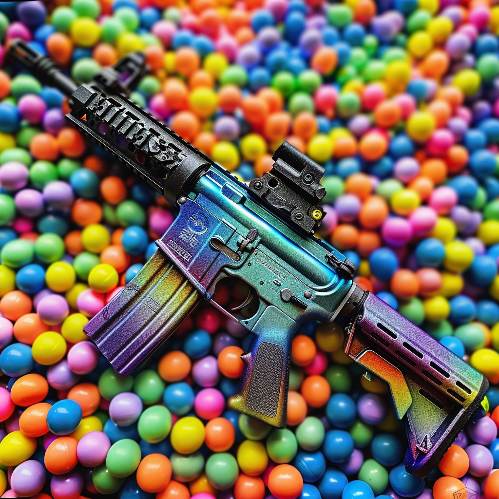 orbeez gun M4A1