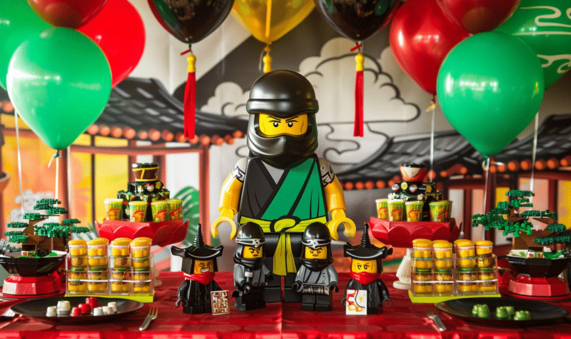 jeux aniversaire Ninjago