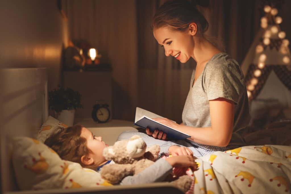 lecture enfant avant de dormir