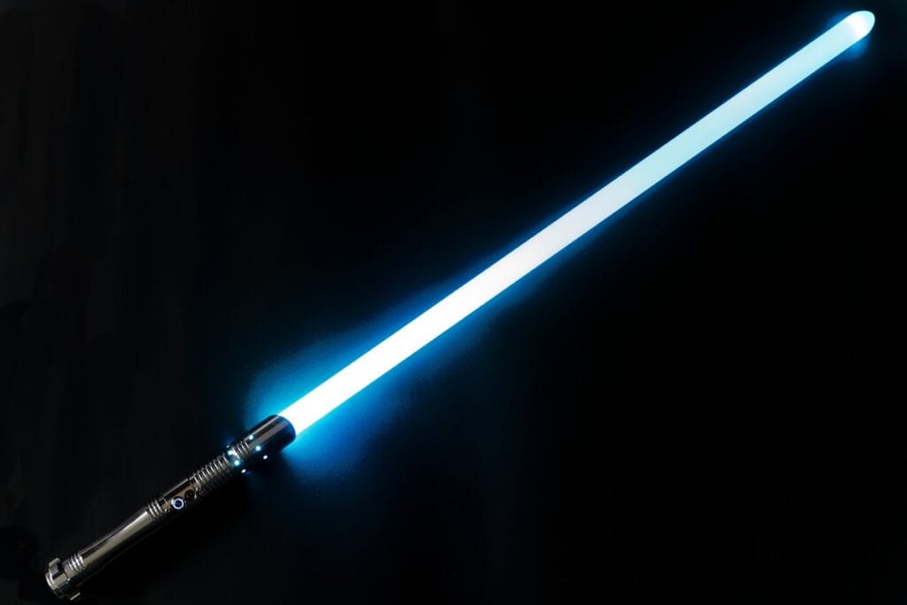 sabre laser bleu