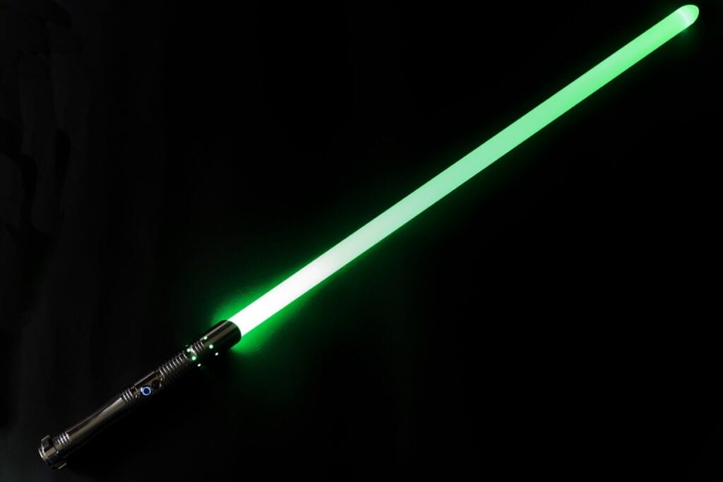 sabre laser vert