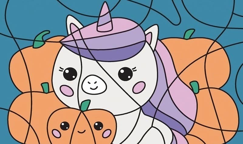 des coloriages magiques de licorne à imprimer gratuitement