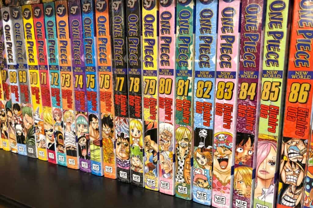 collection de mangas one piece