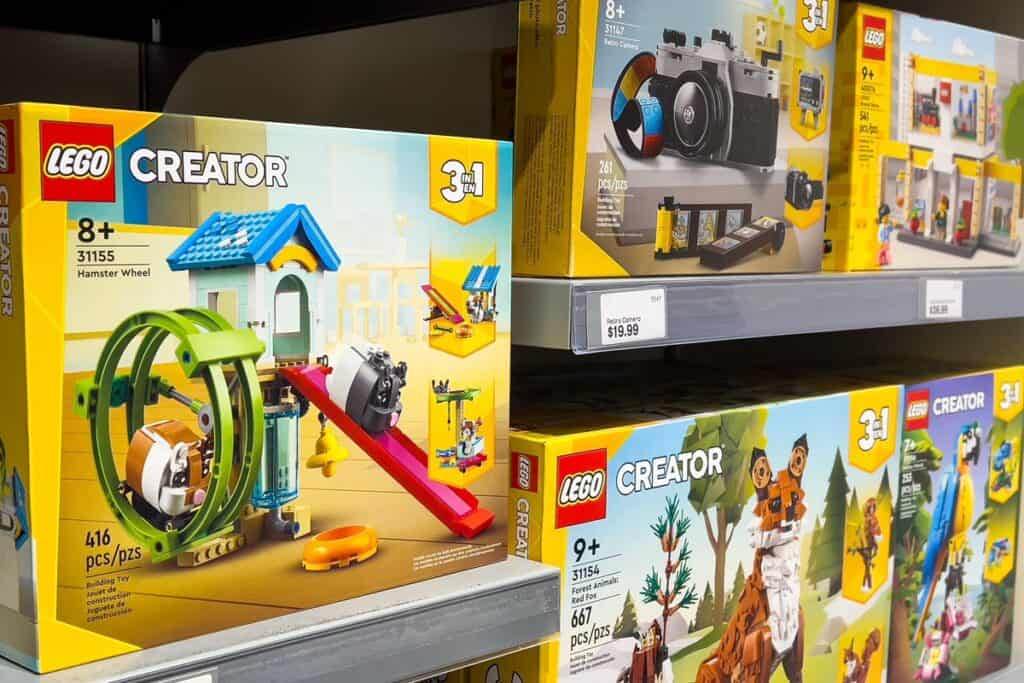 boîtes de Lego Creator